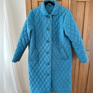 Blair Quilted Button Down Jacket, size M